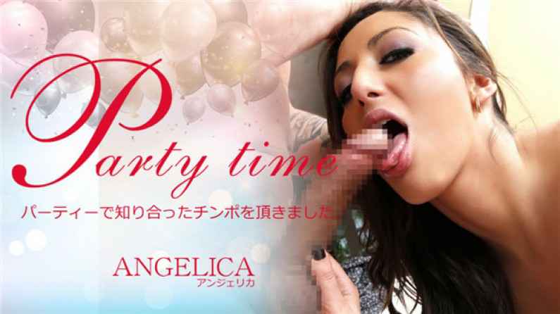 KIN8-3164 金髪天國 Party time パーティーで知り合ったチンポを頂きました Angelica Saige / アンジェリカ